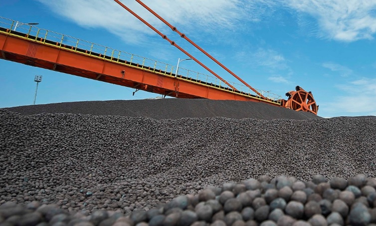 besi pelet Krakatau Steel