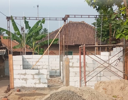 bedah rumah kji progress