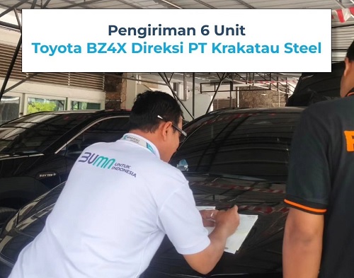 mobil lustrik bz4x toyota