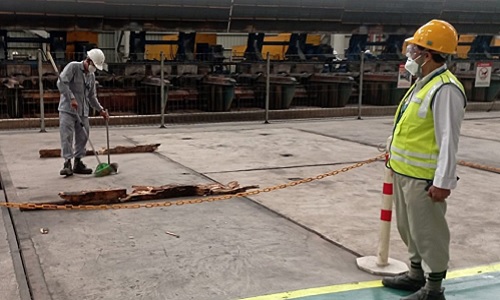 monitoring os di krakatau posco