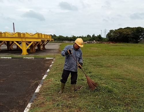 pembersihan-potongan-rumput