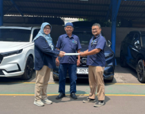 Serah Terima Kendaran 3 Unit Honda CRV untuk PT KPI